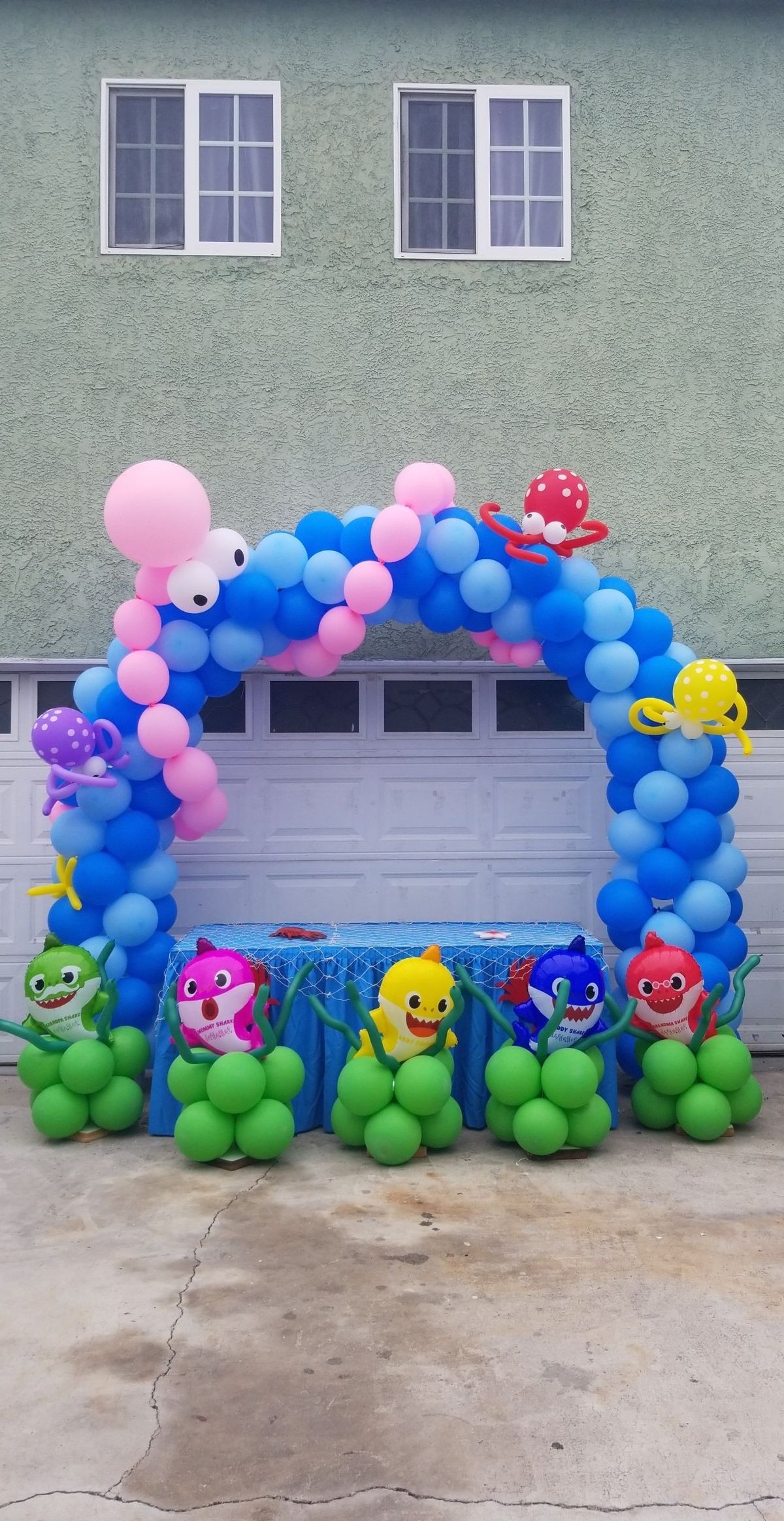 Ocean-themed birthday party