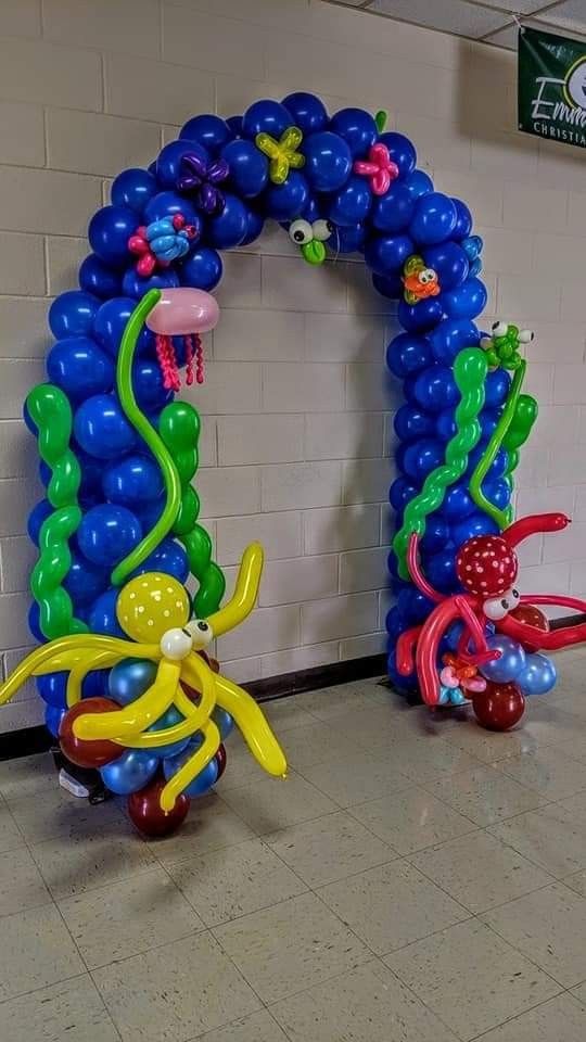 Rainbow outdoor arch